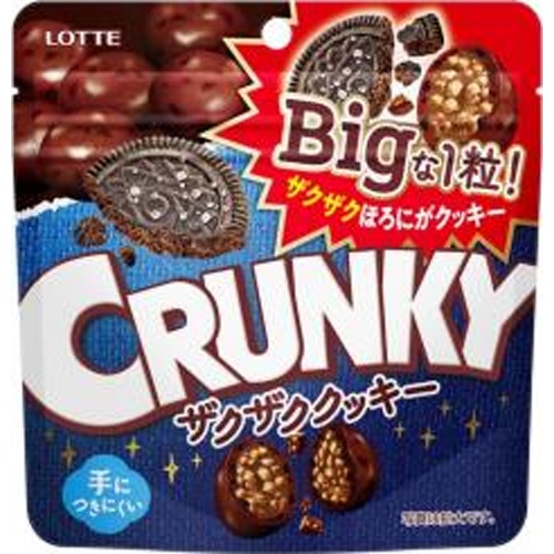 Lotte Crunky Big Crunchy Cookie 72g [New Product Released on 4/15]  [Purchase Quantity: 10]
