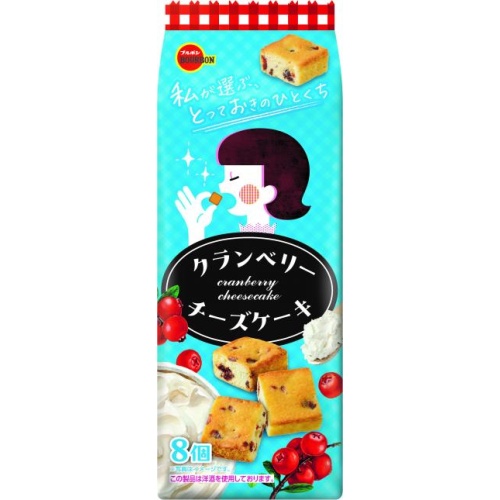 Bourbon Cranberry Cheesecake 8 pieces [New Product Released on 4/15] Special Order Item [Purchase Quantity 24]
