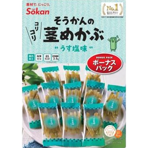 Soukan's Stem Mekabu Light Salt Flavor Bonus Pack 95g [New Product Release 4/14] Special Order Item [Purchase Quantity 72]