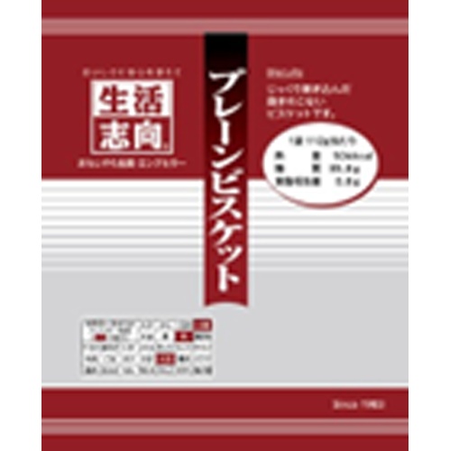 Lifestyle-Oriented Plain Biscuit 101g [New Product Released on 4/17] Special Order Item [Purchase Quantity: 48 pieces]
