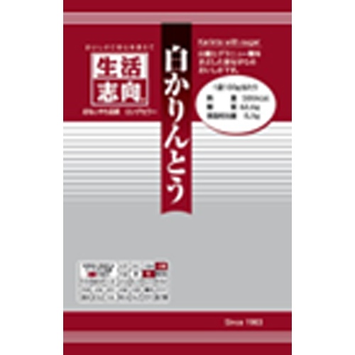 Lifestyle-Oriented White Karintou 85g 【New Product Released on 4/17】 Special Order Item 【Purchase Quantity: 48 Units]