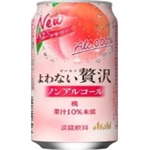 Asahi Non-Weakening Luxury Peach 350ml [New Product Released on 4/22] Special Order Item [Purchase Quantity: 24]