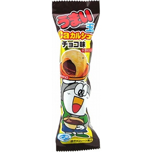 Yaokin Umaitama Chocolate Cream Puff 14g 【Purchase Quantity 20 Pieces】