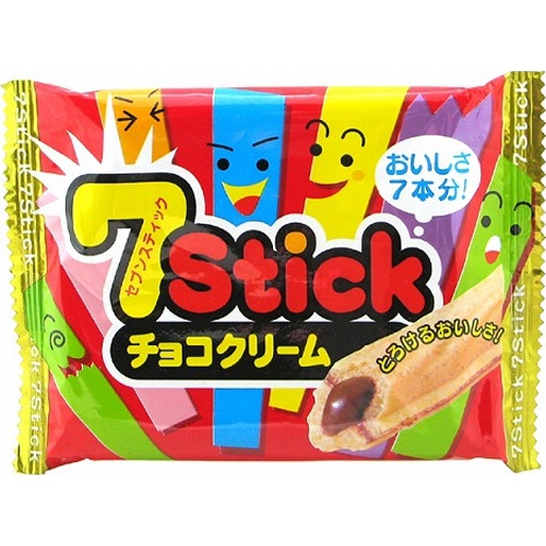 Yaokin Seventh Stick Chocolate Cream 7 Pieces 【Restricted Sale Item】 【Purchase Quantity: 12 Items】