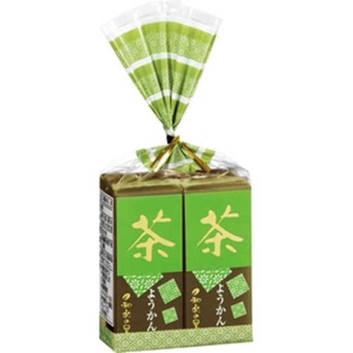 Yoneya Waraku no Sato Mini Yokan 4 Pieces Matcha Flavor 57g x 4  Special Order Item 【Purchase Quantity 8】