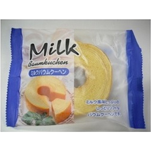Taiyo Foods Milk Baumkuchen 83g Special Order Item 【Purchase Quantity 30 Pieces】