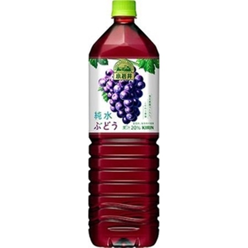 Koiwai Pure Water Grape 1.5L [This Month's Special Sale Beverage]  [Purchase Quantity 8]