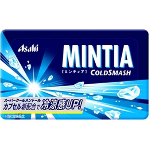 Asahi Group Foods Mintia Cold Smash 50 Tablets 【Purchase Quantity 10 Packs】