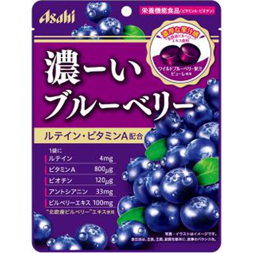 Asahi Group Foods Rich Blueberry 84g  [Pack of 6]