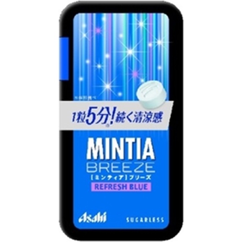Asahi Group Foods Mintia Breeze Refresh Blue 【Purchase Quantity: 8 Packs]