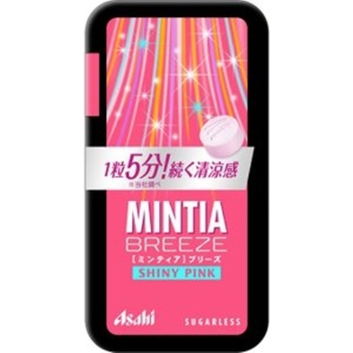 Asahi Group Foods Mintia Breeze Shiny Pink 30 Pieces Special Order Item 【Purchase Quantity 8 Pieces】