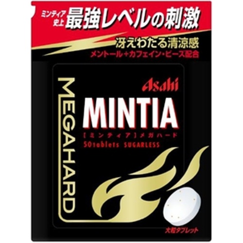 Asahi Group Foods Mintia Mega Hard 50 Tablets  【Purchase Quantity 4 Packs】