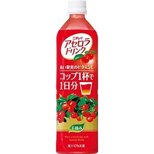 Nichirei Acerola Drink 900ml Special Order Item 【Purchase Quantity 12 Units】