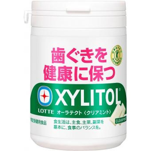 Lotte Xylitol Oral Protect Gum Bottle 125g 【Purchase Quantity 6 Pieces】