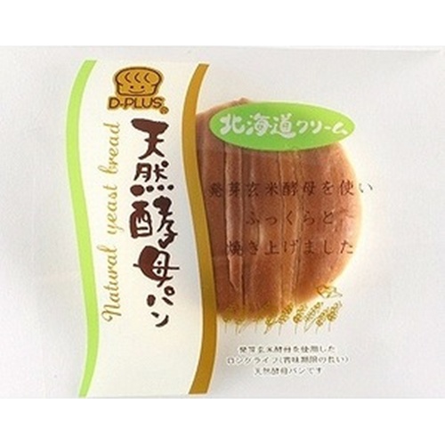 Day Plus Natural Yeast Bread Hokkaido Cream  【Purchase Quantity 12 Pieces]