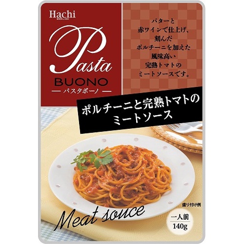 Hachi Foods Porcini and Tomato Meat Sauce 140g  【Purchase Quantity 120 Units】