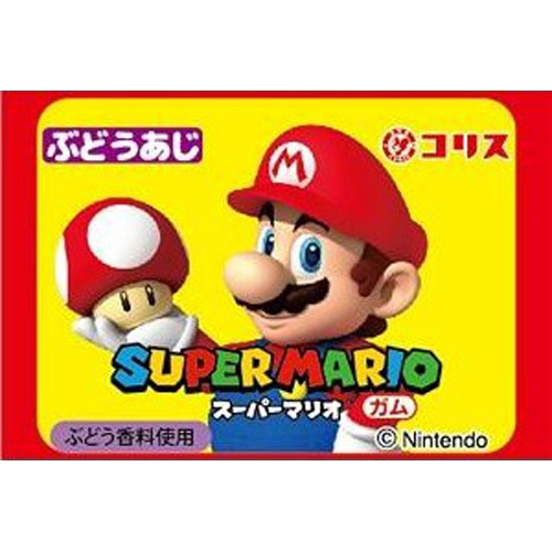 Coris Super Mario Gum 【Purchase Quantity 55 Pieces]