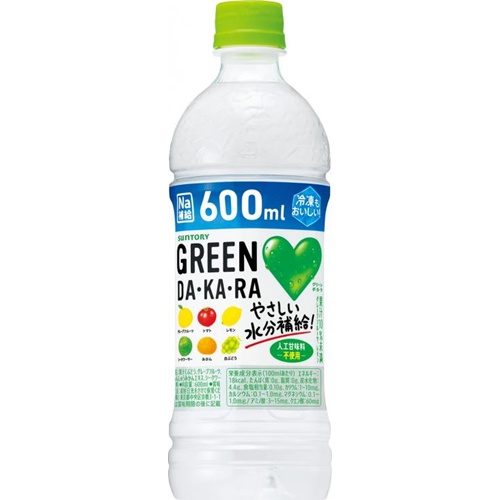 GREEN Dakara Frozen Compatible P600ml 【This Month's Special Sale Beverage】 【Purchase Quantity 24 Units