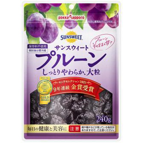Pokka Sapporo Food SunSweet Prune 240g Bag A  【Purchase Quantity 10 Units】