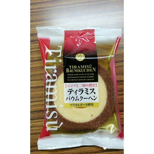 Kashihara Tiramisu Baumkuchen 1 Piece Special Order Item 【Purchase Quantity 12 Pieces】
