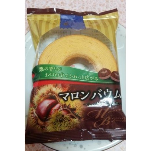 Kashi Hara Chestnut Baumkuchen 1 Piece Special Order Item [Purchase Quantity 12 Pieces]