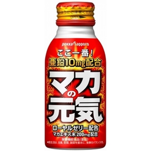 Pokka Sapporo Food Maca Energy Drink B Can 100ml  【Purchase Quantity 6 Cans]