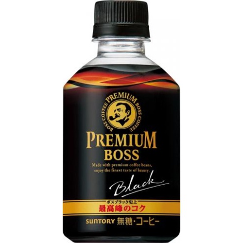 Boss Premium Boss Black P285ml [This Month's Special Sale Beverage]  [Purchase Quantity 24 Units]