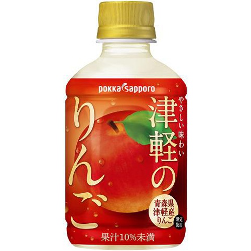 Pokka Sapporo Food Tsugaru Apple 280ml [This Month's Special Sale Beverage] Order Item [Purchase Quantity: 24 units]