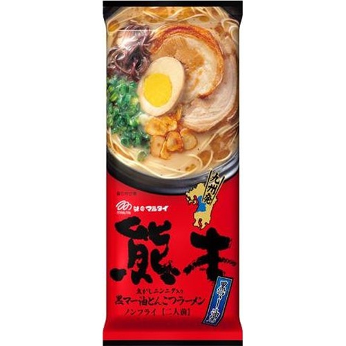 Marutai Kumamoto Black Garlic Oil Tonkotsu Ramen Special Order Item [Purchase Quantity: 30]