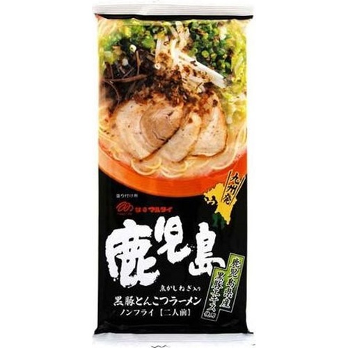 Marutai Kagoshima Black Pork Tonkotsu Ramen Special Order Item [Purchase Quantity 30]