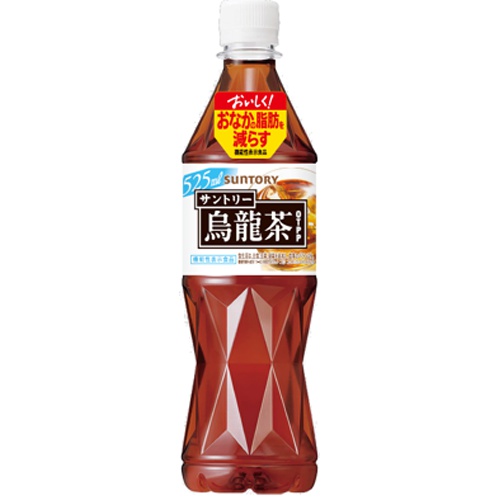 Suntory Oolong Tea Hand-Sold P525ml【Functional】 【This Month's Special Beverage】  【Purchase Quantity 24 Pieces