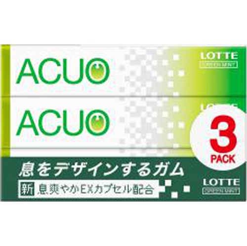 Lotte ACUO Green Mint 3P Special Order Item 【Purchase Quantity 100 Pieces】
