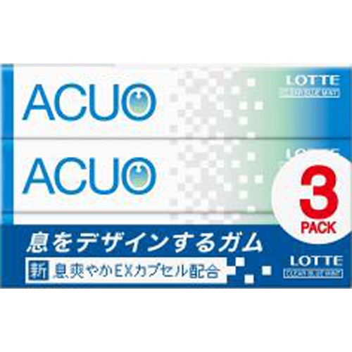 Lotte ACUO Clear Blue Mint 3P  Special Order Item 【Purchase Quantity: 100 Pieces】