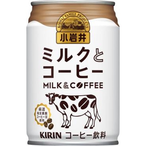 Koibito Milk and Coffee Can 280g 【This Month's Special Sale Beverages】  【Purchase Quantity 24 Cans