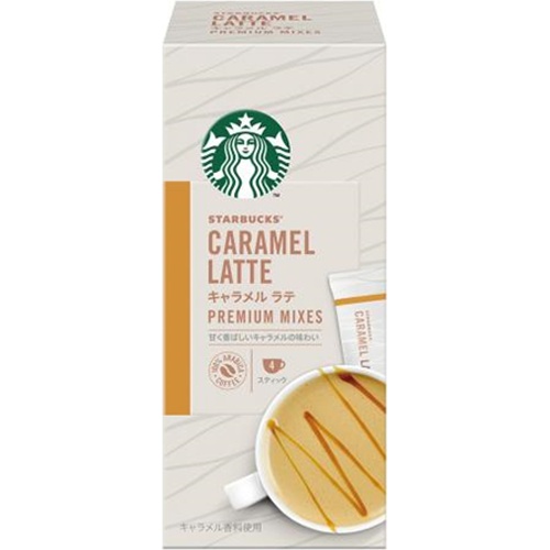 Starbucks Caramel Latte 4P  【Purchase Quantity 6 Packs】