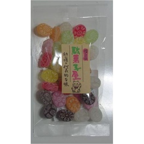 Gold Fan Drops Dagashi Drops  【Purchase Quantity 10 Pieces]