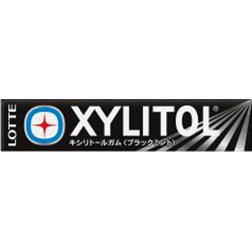 Lotte Xylitol Gum Black Mint 14 Pieces  Special Order Item [Purchase Quantity 320 Units]