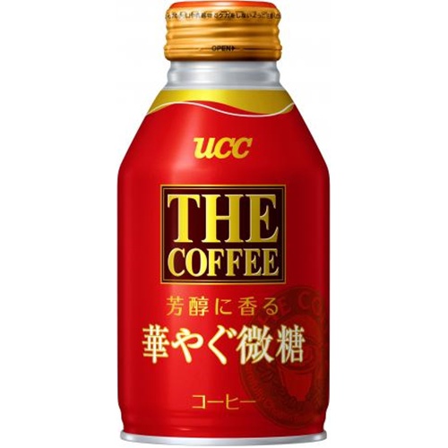 UCC THE COFFEE Deep Roast Low Sugar B Can 260g  [Purchase Quantity 24]