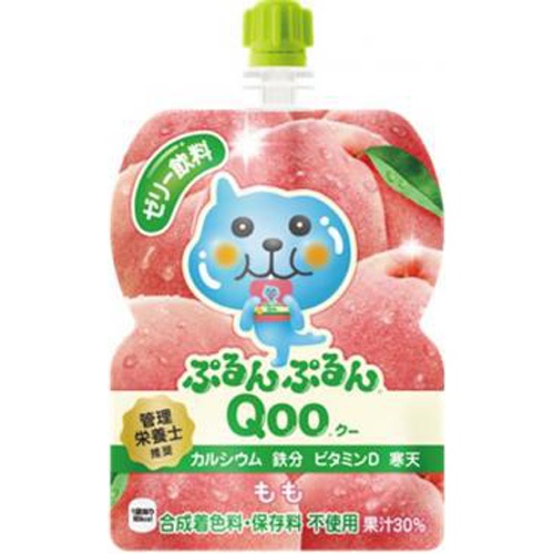 Purun Purun Qoo Peach 125g 【This Month's Special Sale Beverage】 Special Order Item 【Purchase Quantity 6 Pieces]