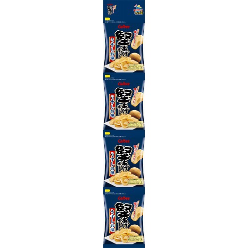 Calbee Hard-Crunchy Putt 4 Light Salt Flavor 60g  Special Order Item 【Purchase Quantity 10 Pieces】