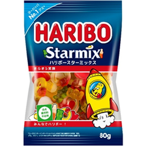 Haribo Star Mix 80g Special Order Item 【Purchase Quantity 80 Units】