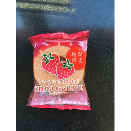 Kashihara Luxury Strawberry Baumkuchen 1 Piece 【Purchase Quantity 12 Pieces】