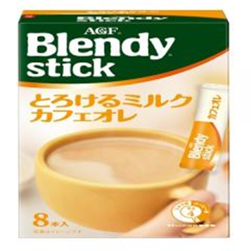 Blendy Stick Melting Milk Cafe Au Lait 8 Sticks [This Month's Special Sale Beverage]  [Purchase Quantity 6]