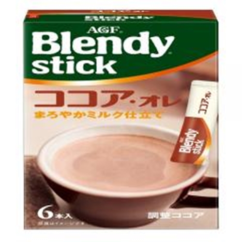Blendy Stick Cocoa Au Lait 6 Sticks [This Month's Special Sale Beverage]  [Purchase Quantity 6]