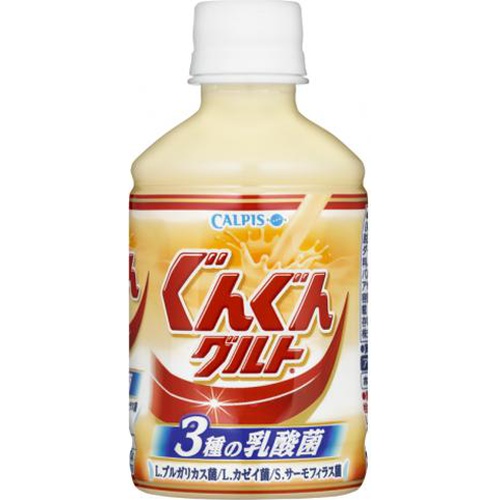 Calpis Gungun Gurt 3 Types of Lactic Acid Bacteria P 280ml [This Month's Special Beverage]  Special Order Item [Purchase Quantity: 24 pieces]
