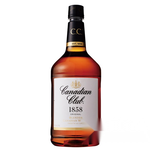 Canadian Club 1750ml PET bottle