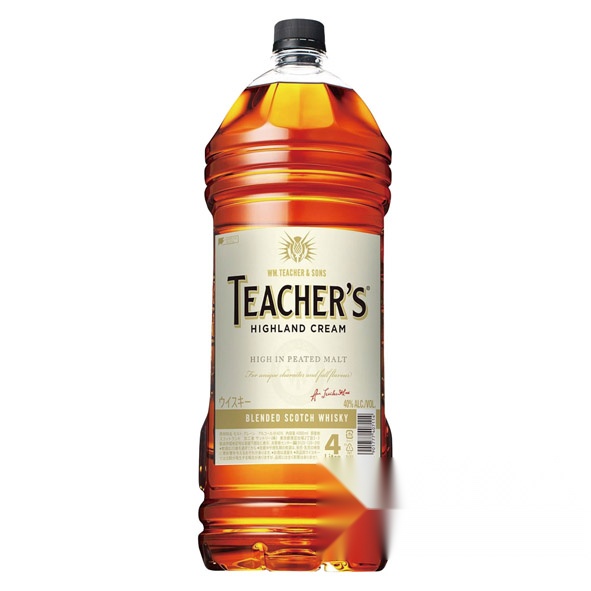 Teacher's Highland Cream 4000ml PET bottle
