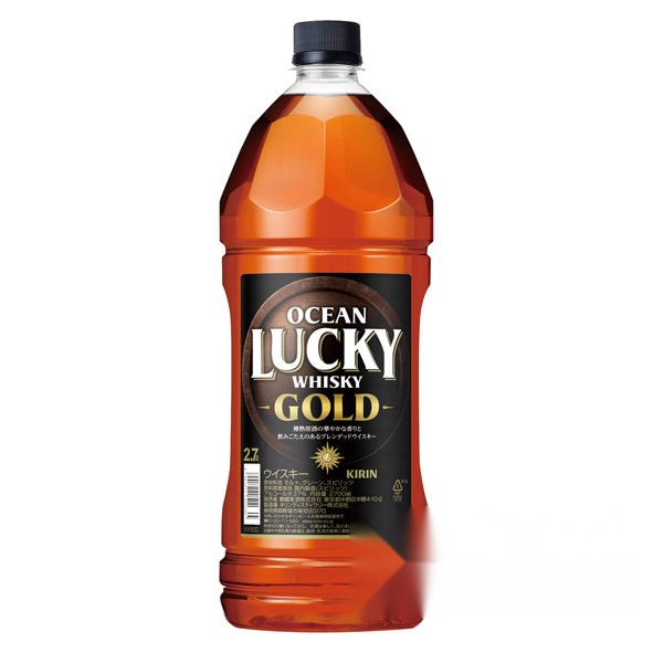 Ocean Lucky Gold 2.7L PET Bottle