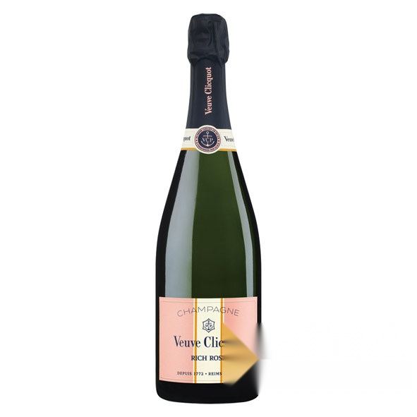 Veuve Clicquot Rich Rose on Ice