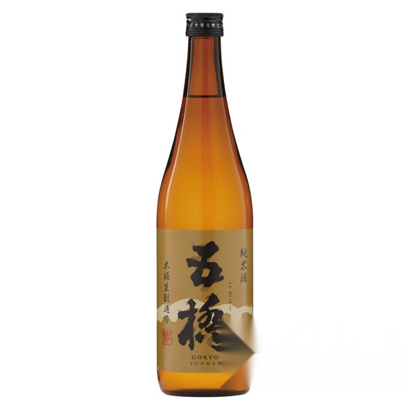 Gokyo Junmai Sake Wooden Barrel Kimoto Method 720ml